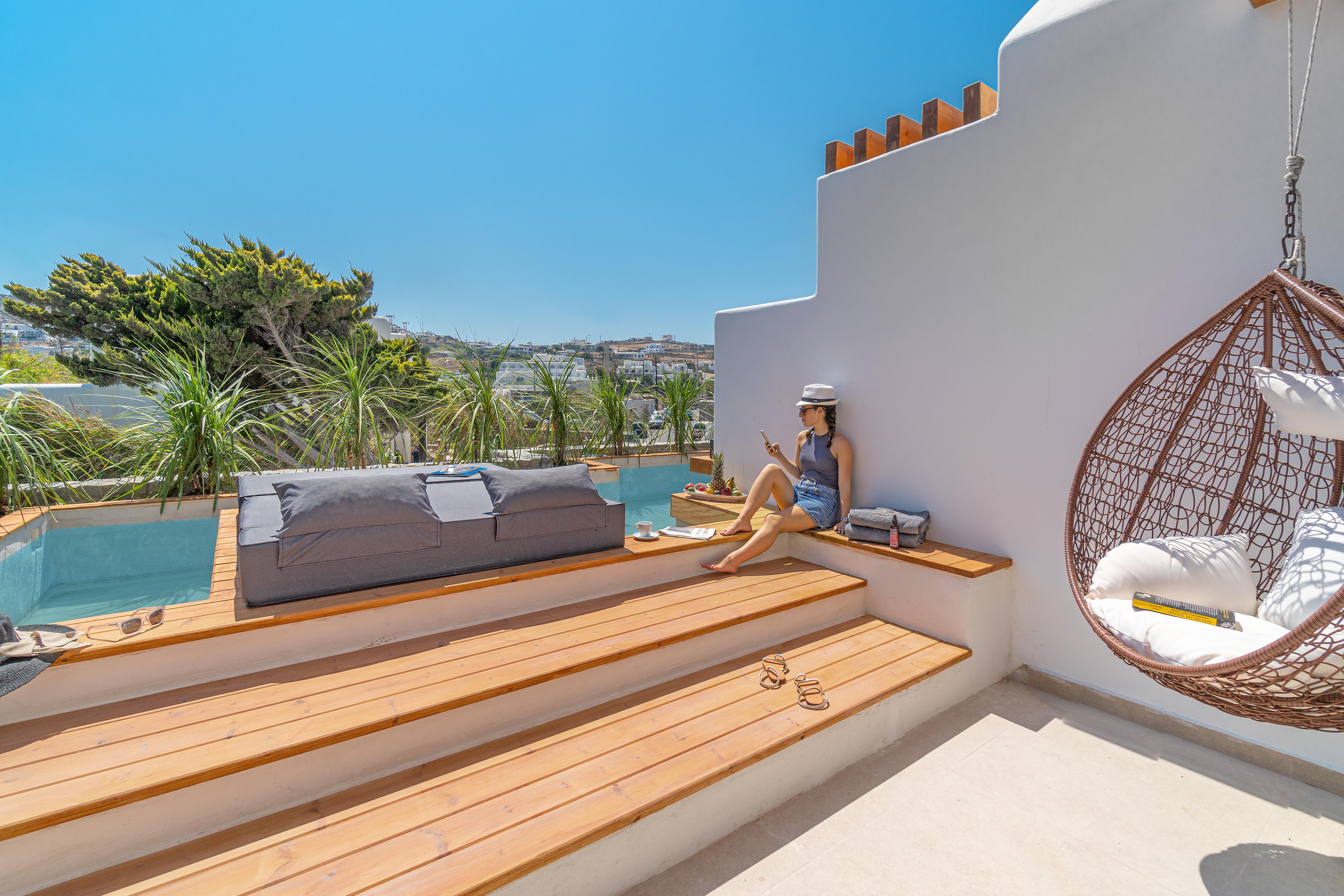 Omnia Mykonos Boutique Hotel & Suites Ornos  Exterior photo