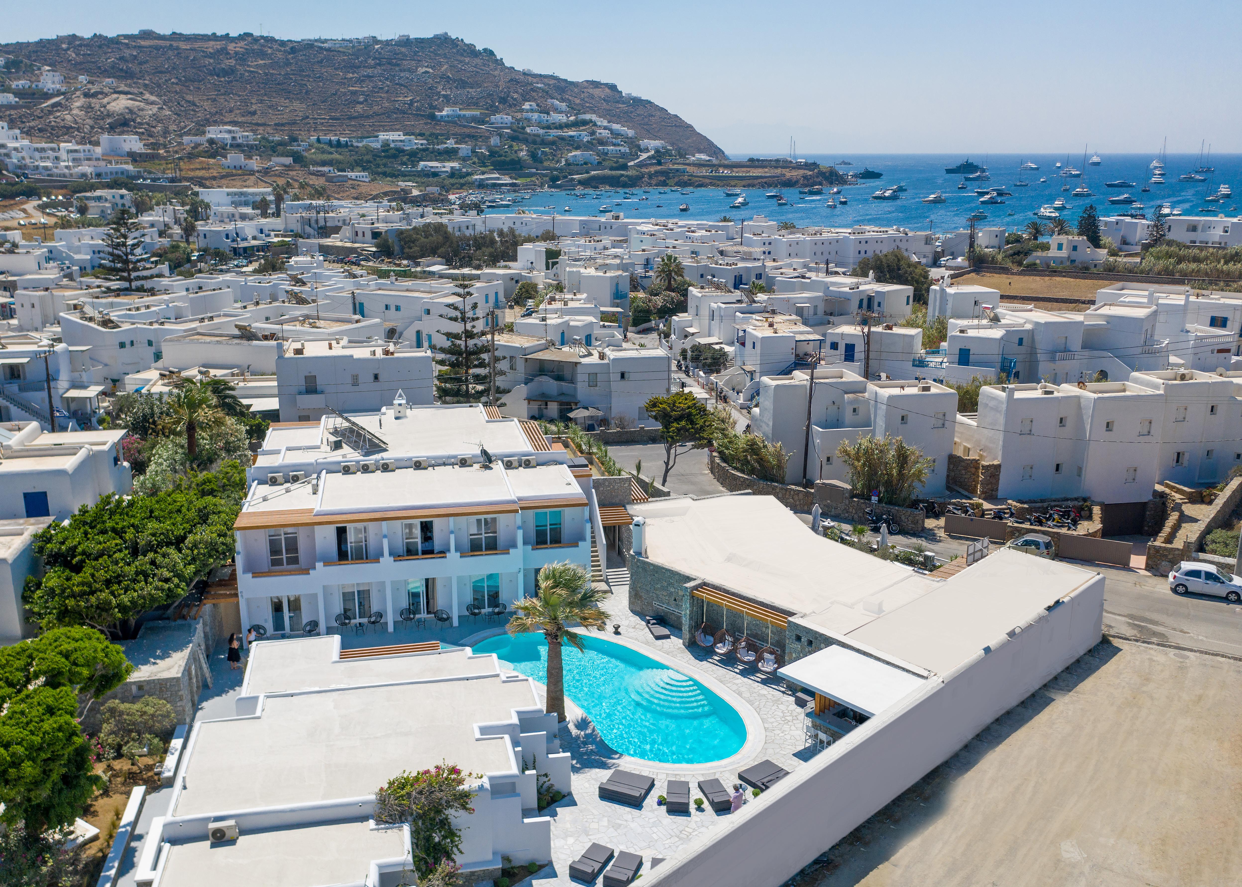 Omnia Mykonos Boutique Hotel & Suites Ornos  Exterior photo