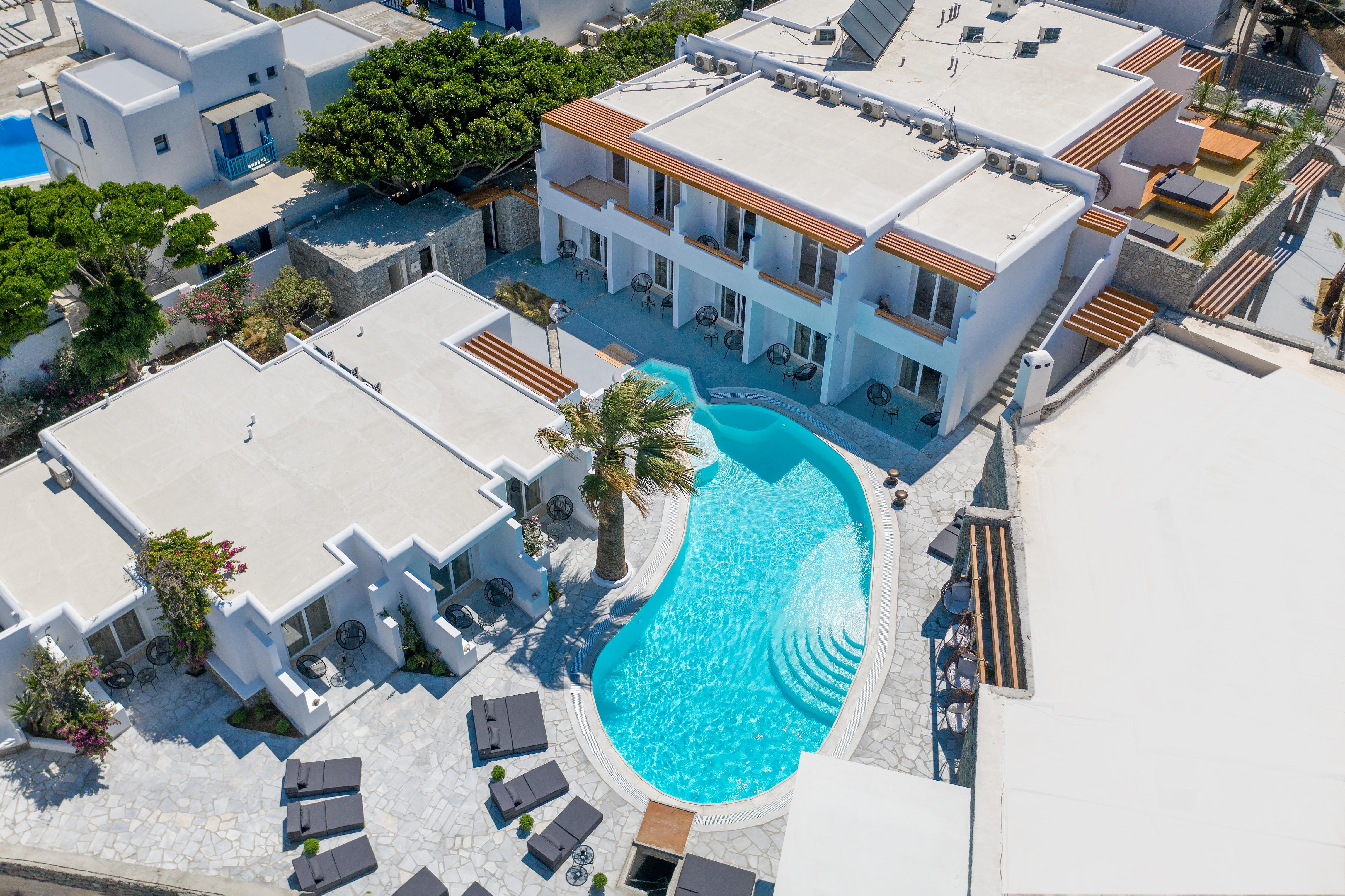 Omnia Mykonos Boutique Hotel & Suites Ornos  Exterior photo